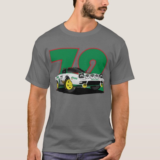 Lancia stratos t-shirt (Front)