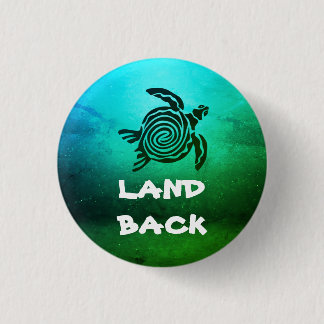 Land Back 3 Cm Round Badge