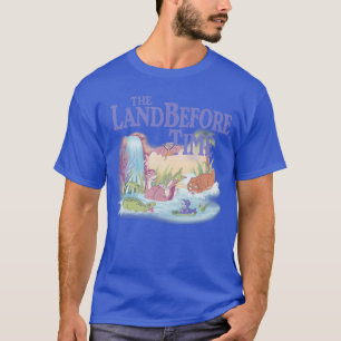 Land Beforeime Pastel Dinosaur Friends Splashing A T-Shirt