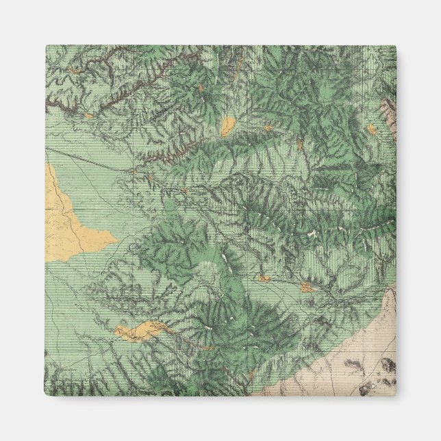Land Classification Map of Southern California Magnet (Front)