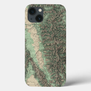 Land Classification of Eastern California iPhone 13 Case