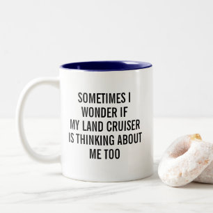 Land Cruiser Funny Two-Tone Coffee Mug