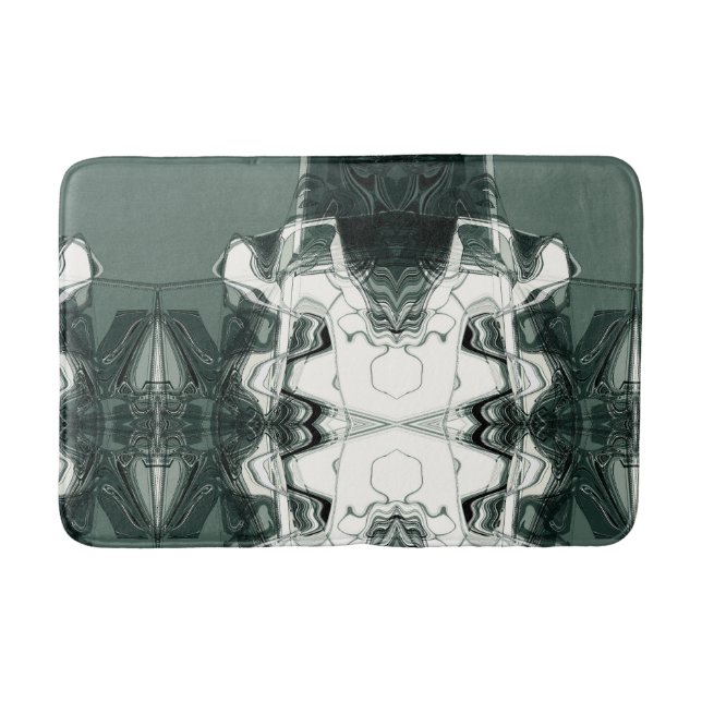 Land Formations Abstract Art Bath Mat (Front)