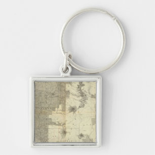 Land grant Washington and Oregon Key Ring