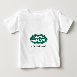 Land Healer: Land Rover parody Baby T-Shirt