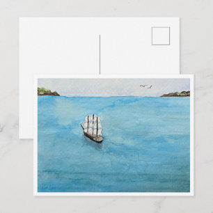 Land Ho Postcard