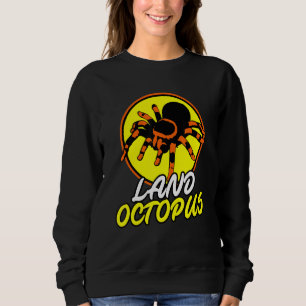 Land Octopus Tarantula Vintage Sunset Sweatshirt