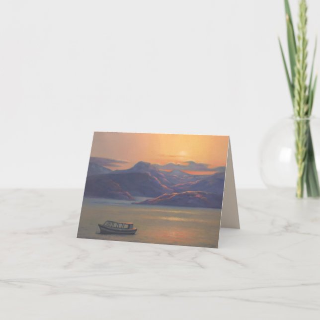 "Land of Ancients" Greeting Card (Front)