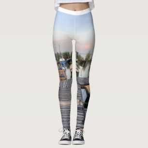 Land of boats leggings for women