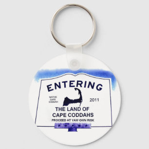 Land of Cape Coddahs Key Ring