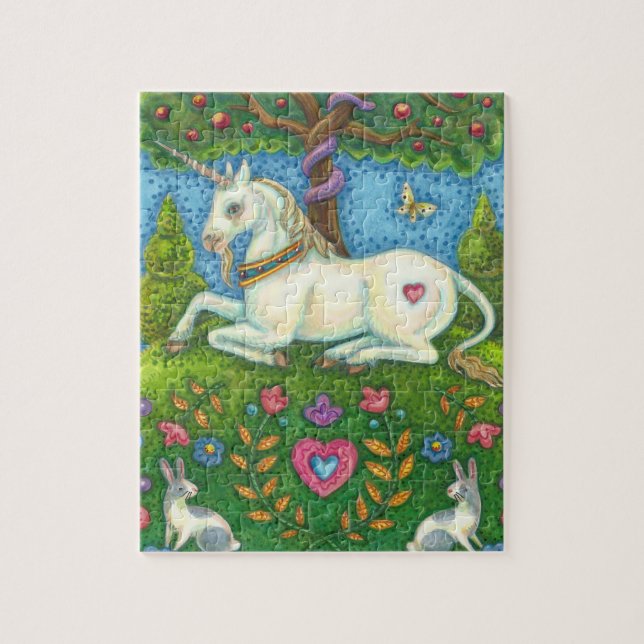 Land Of Eden Unicorn PUZZLE Susan Brack (Vertical)