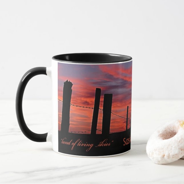 Land of Living Skies Mug (With Donut)