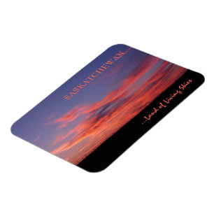 Land of Living Skies Photo Magnet