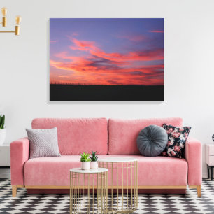 Land of Living Sky Stretch Canvas Print