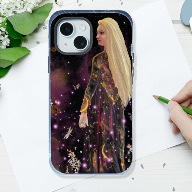 Land of Magic Crystals iPhone 15 Case (Creator Uploaded)