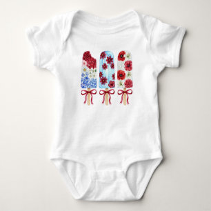 Land of the Free, 250 Years of Freedom Baby Bodysuit
