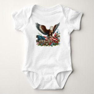 Land of the Free, 250 Years of Freedom Baby Bodysuit