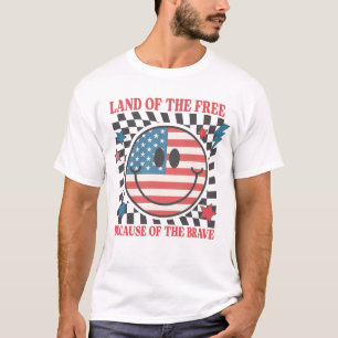 Land Of The Free Because Of The Brave T-Shirt