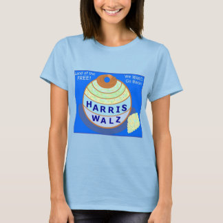 "Land of the FREE!" Harris-Walz T-Shirt 2024