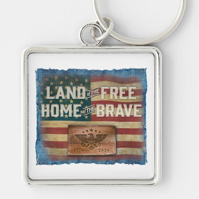Land of the Free - Keychain (Front)