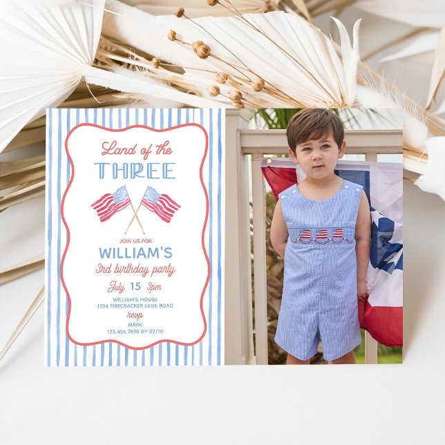 Land of the Three Invitation for Boy 3rd Birthday (Creator Uploaded)