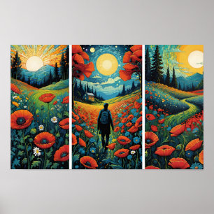 Land Of The Three Suns Poster