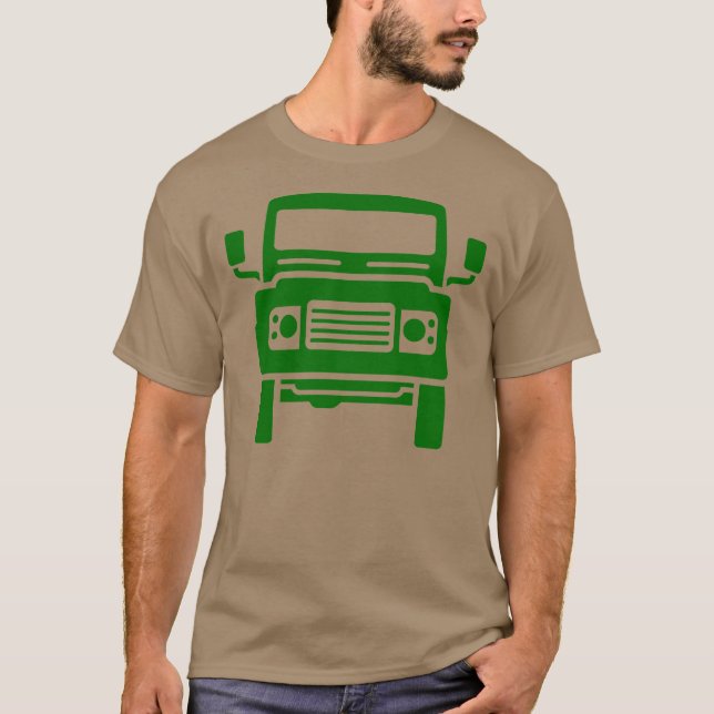 Land Rover illustration (green) T-Shirt (Front)