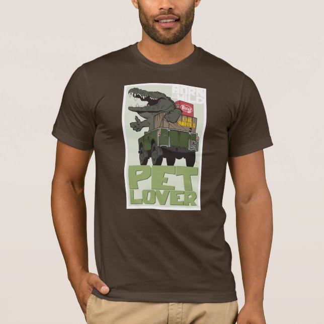 Land-Rover Pet Lover T-Shirt (Front)