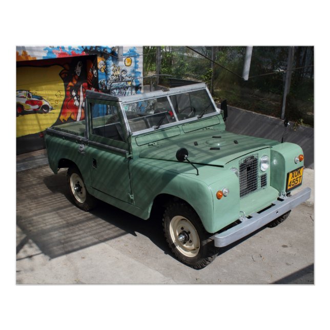 Land Rover Series II SWB Poster (Front)