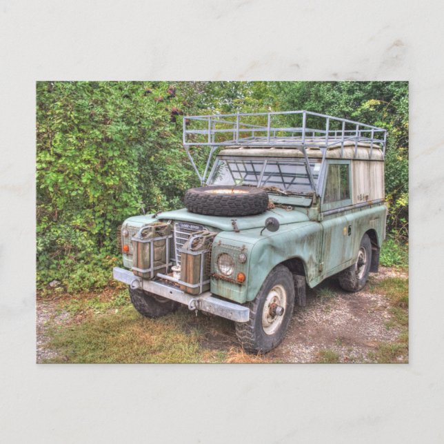 Land Rover Series III 109 Postcard (Front)