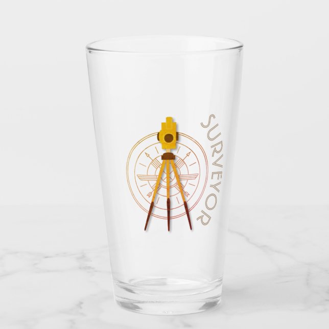 Land Surveyor Compass  Glass (Front)