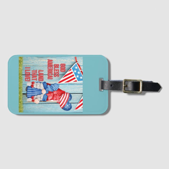 Land that I love   Luggage Tag (Front Horizontal)