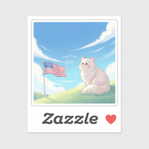 Land That I Love – Patriotic Cat