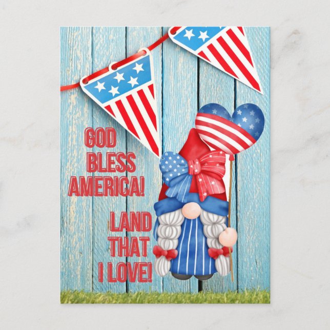 Land that I love Postcard (Front)