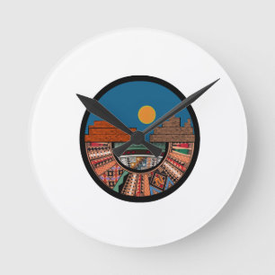 Land to bless round clock