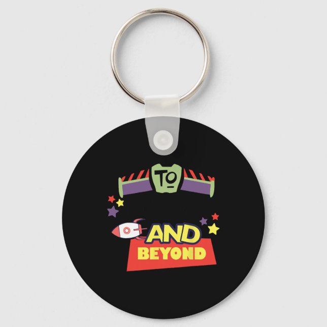 Land To Kindergarten And Beyond First Day Of Schoo Key Ring (Front)