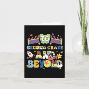 Land To Second Grade And Beyond First Day Of Schoo Card
