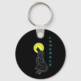 Landback - Wolf Key Ring