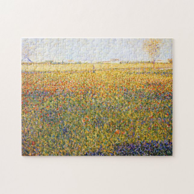 Landcape by Georges Seurat  Jigsaw Puzzle (Horizontal)