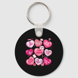 Landd Nurse Valentine Candy Heart Labor Delivery N Key Ring