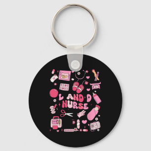 Landd Nurse Valentine Hearts Labour Delivery Nursi Key Ring