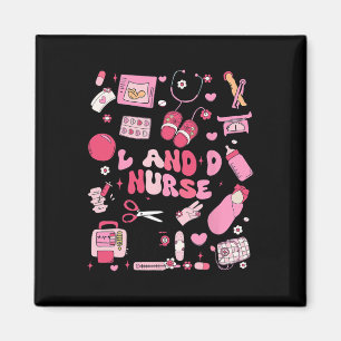 Landd Nurse Valentine Hearts Labour Delivery Nursi Magnet