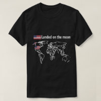 Landed On The Moon T Shirt,Landed On The Moon Shir