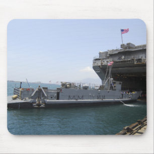 Landing Craft Utility moving into position Mouse Pad