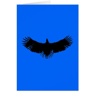 Landing Eagle Silhouette