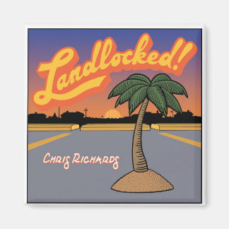 "Landlocked!" Single Cover Magnet