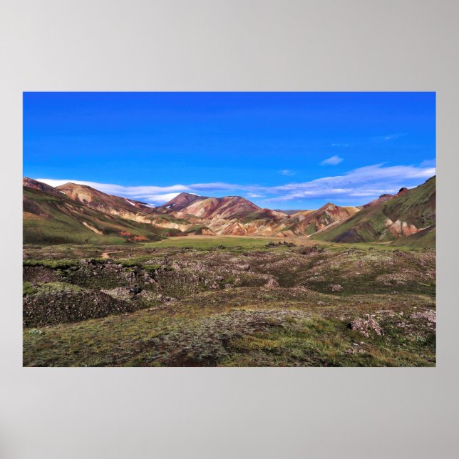 Landmannalaugar Poster (Front)