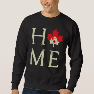Landmark Home Canada Day Maple Proud Canadian Flag Sweatshirt