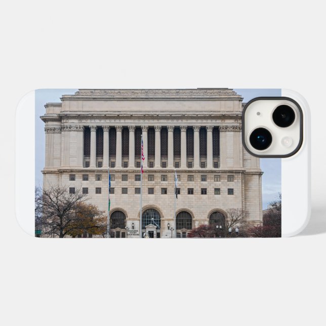 landmark milwaukee county courthouse  Case-Mate iPhone case (Back (Horizontal))