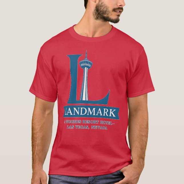 Landmark Tower Vegas Shirt – Hughes Resort 60s Spa (Front)